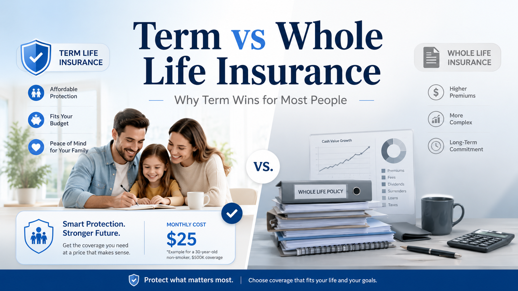 Term vs Whole Life Insurance: Which Is Right For You?