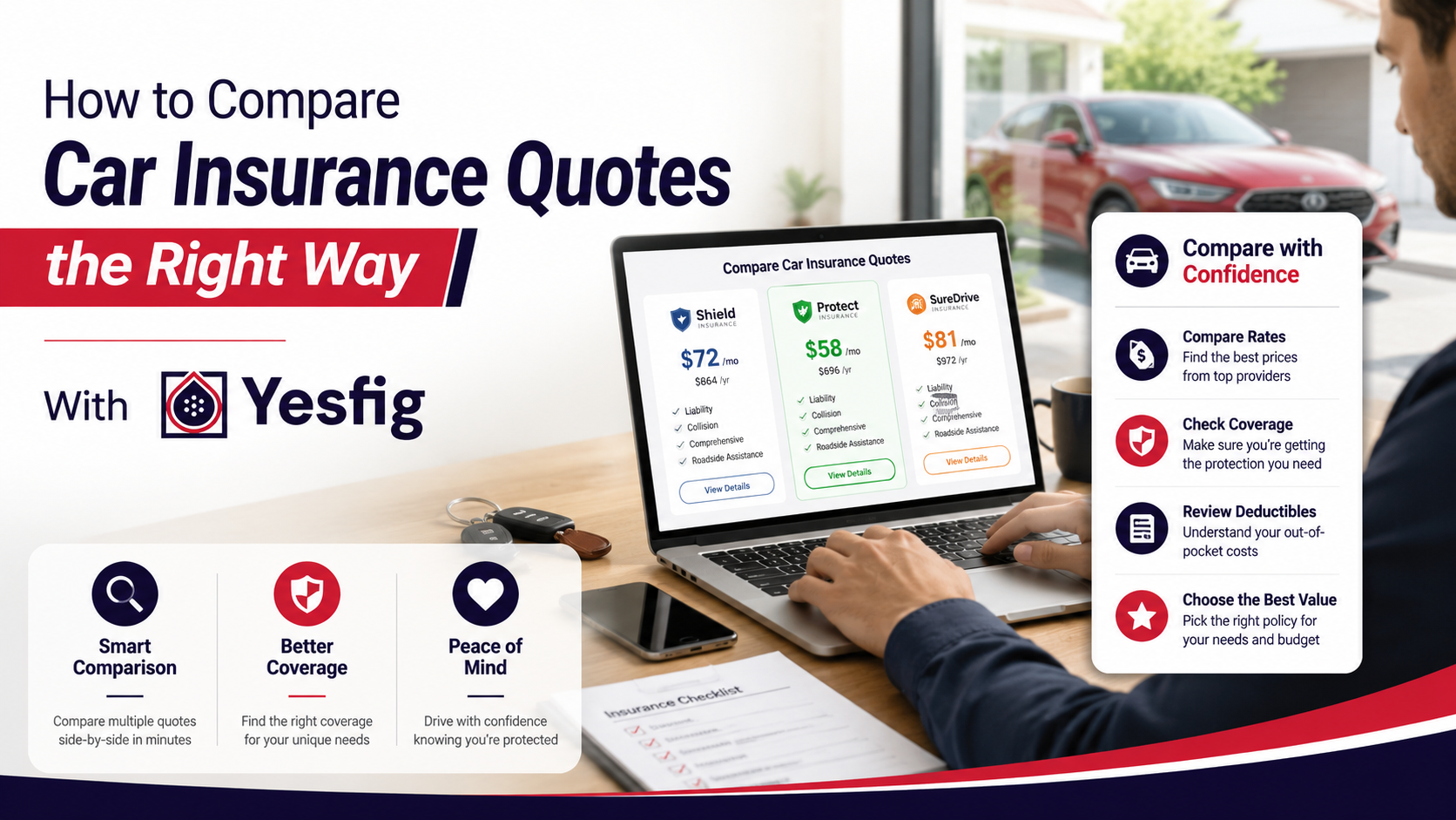 How to Compare Car Insurance Quotes the Right Way