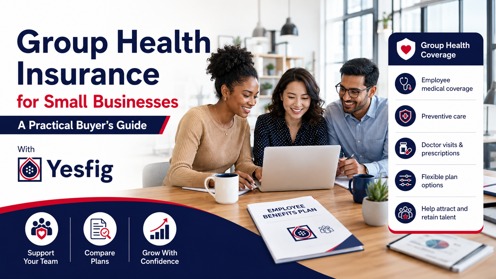 Group health insurance for small businesses